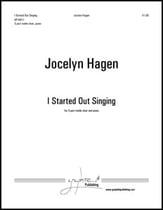 I Started Out Singing Three-Part Treble choral sheet music cover